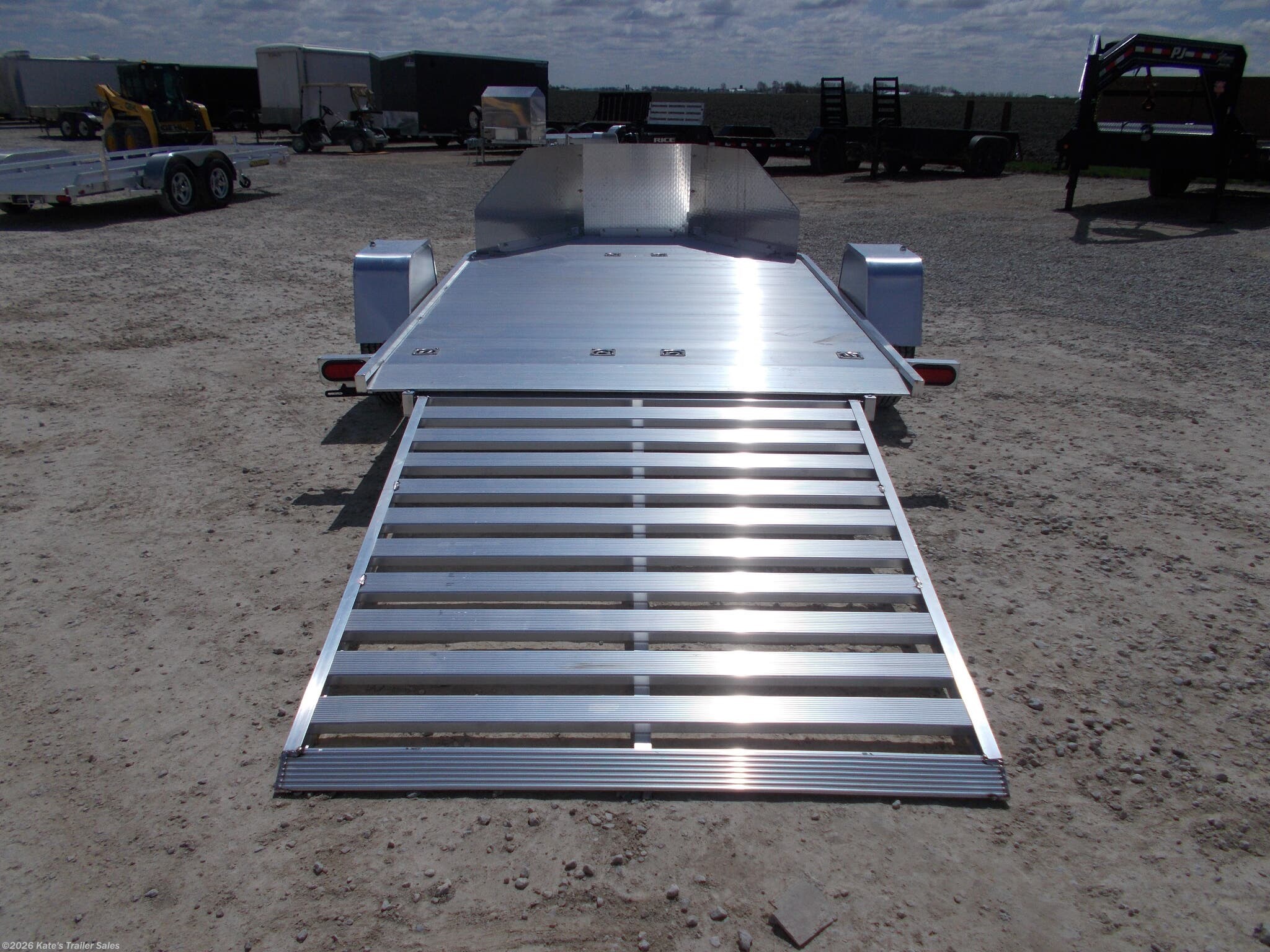 6x11 Motorcycle Trailer for sale New Aluma MC210 (2) Motorcycle