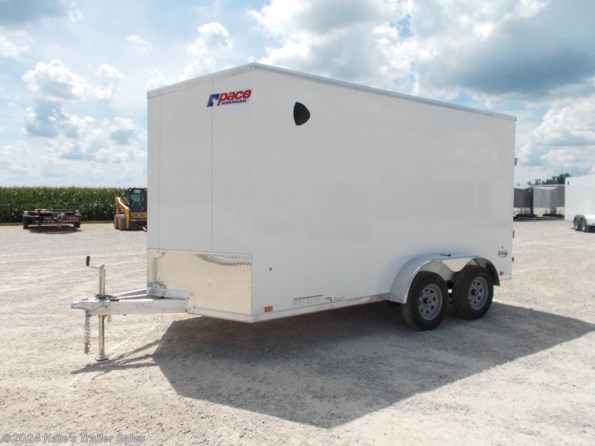 2023 Pace American 7X14 Enclosed Cargo Trailer 12'' Add Height available in Arthur, IL