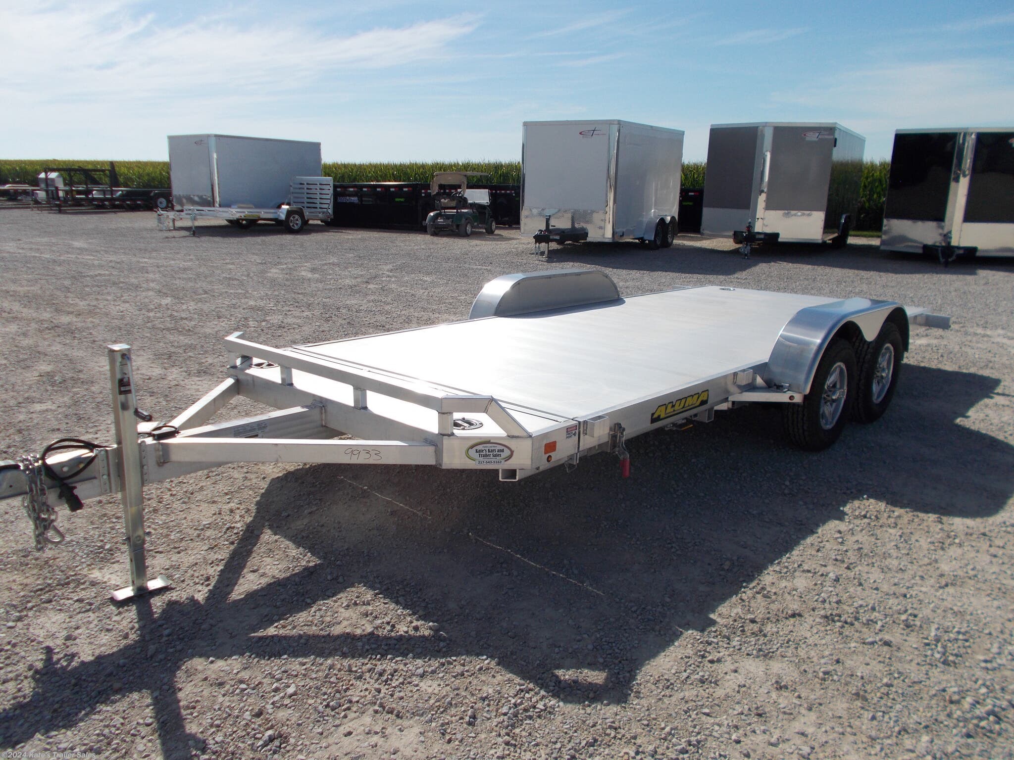 X Tilt Deck Trailer For Sale New Aluma Tilt Aluminum