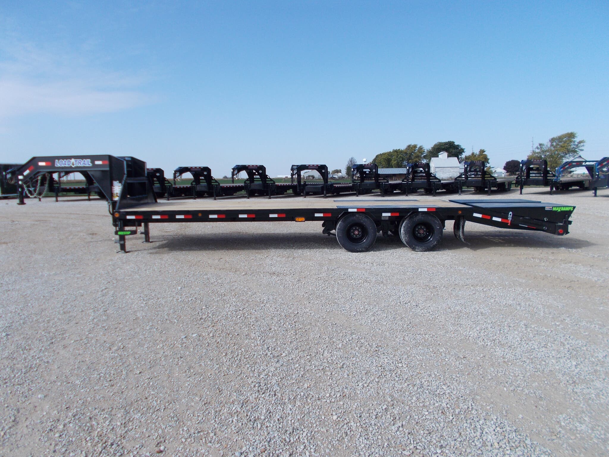 8x28 Deckover/Flat Deck Trailer for sale New Load Trail 102X28