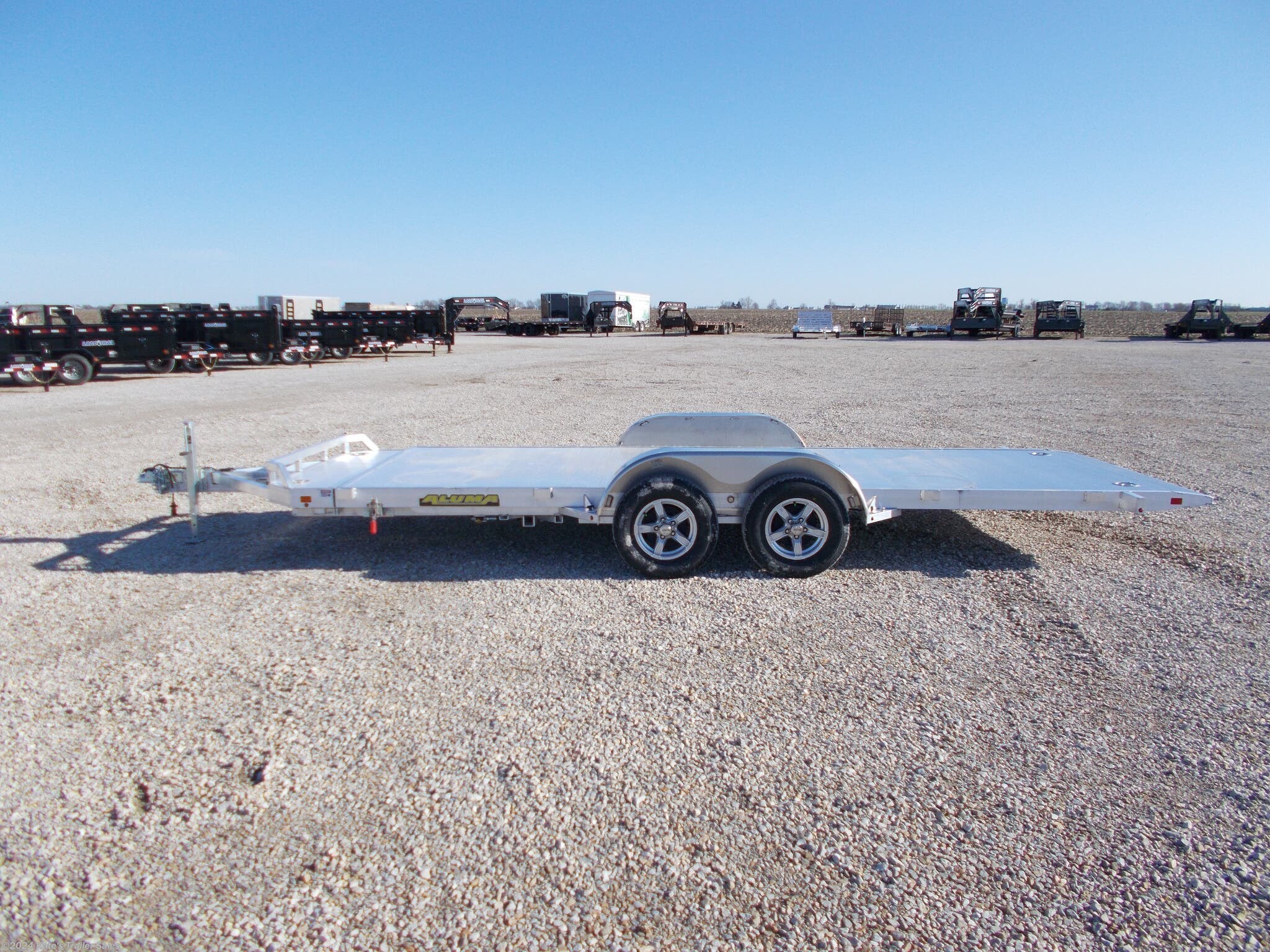 X Tilt Deck Trailer For Sale New Aluma Tilt Aluminum