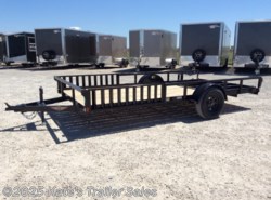 2023 H&H 14' Utility Trailer 82X14 Side Rail Ramps