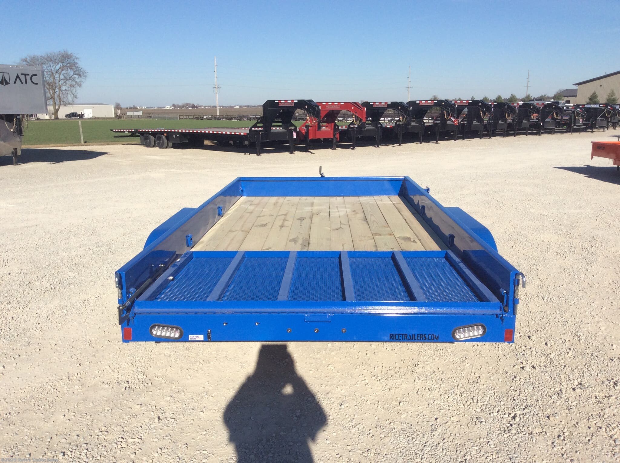 6x14 Utility Trailer For Sale New Rice Trailers Tandem Stealth 82x14 Solid Side Tandem Axle W 3606