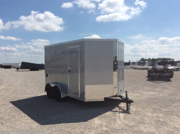 2024 Cross Trailers 7X12' Enclosed Cargo Trailer 12"+Tall Spare+Mount available in Arthur, IL