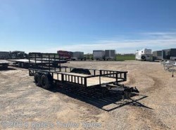 2019 Lamar Used 18' Utility Trailer Spring Assisted Tube Gate