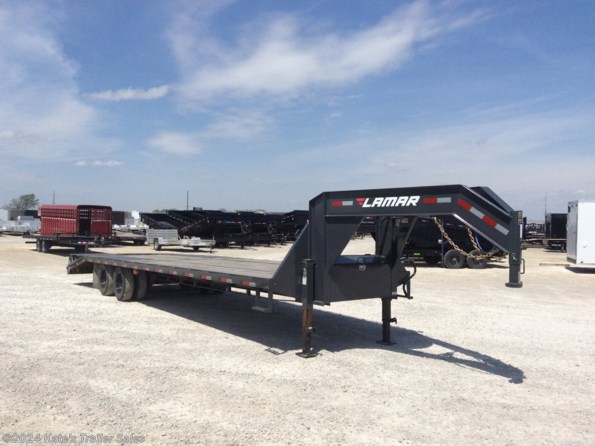 2022 Lamar Trailers 102X32' Gooseneck Trailer 27+5' Dovetail MAX Ramps available in Arthur, IL
