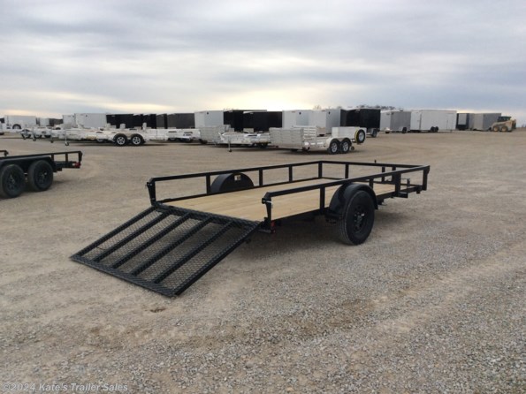 2024 H&H 12' Utility Trailer 76X12 available in Arthur, IL