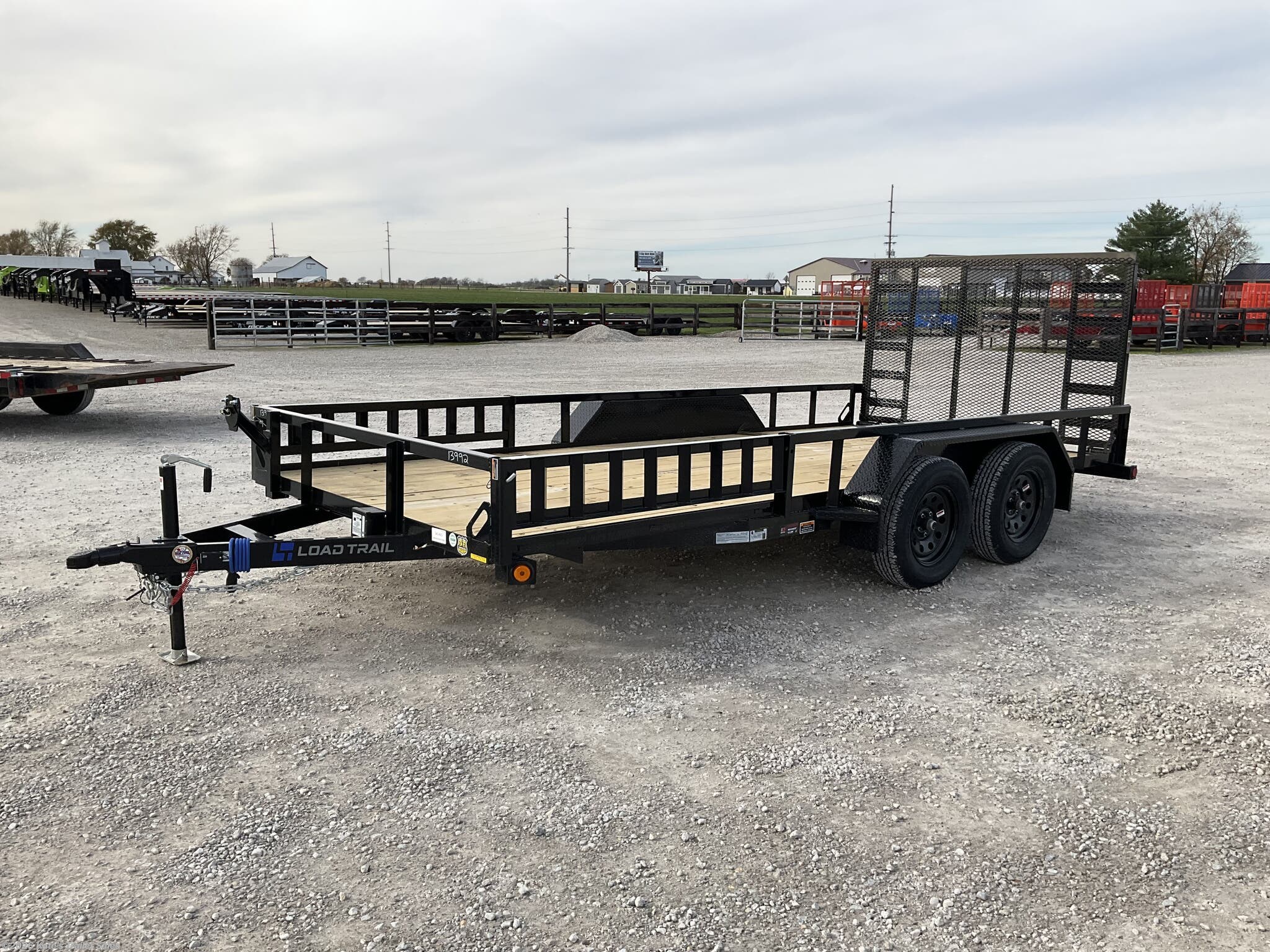 2026 Load Trail 83x16' Utility Trailer / Tandem Axle / Side Ramps