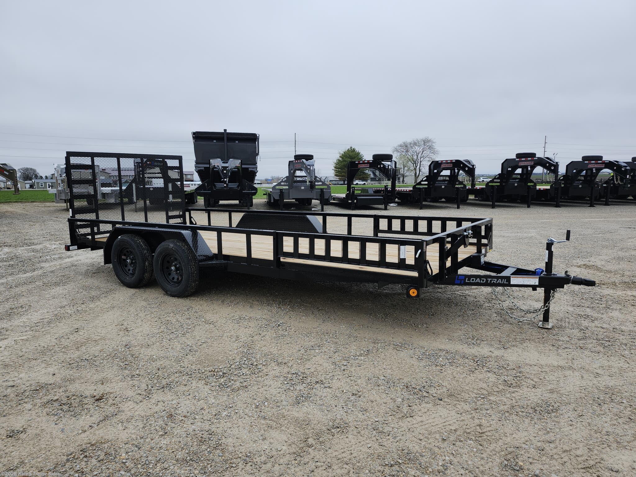 2026 Load Trail 83X18 Utility Trailer / Tandem Axle / Side Ramps