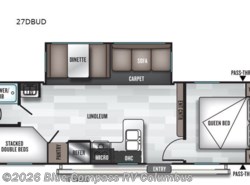 Used 2020 Forest River Salem 27DBUD available in Delaware, Ohio