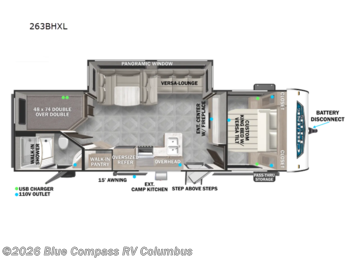 Used 2024 Forest River Salem Cruise Lite 263BHXL available in Delaware, Ohio