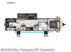 Used 2022 Forest River Cherokee Alpha Wolf 30DBH-L available in Delaware, Ohio