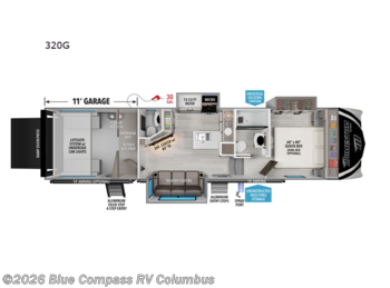 Used 2025 Grand Design Momentum G-Class 320G available in Delaware, Ohio