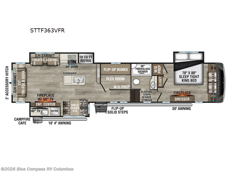 New 2027 Venture RV SportTrek Touring Edition STTF363VFR available in Delaware, Ohio
