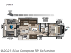 Used 2025 Forest River Vibe 3400BH available in Delaware, Ohio
