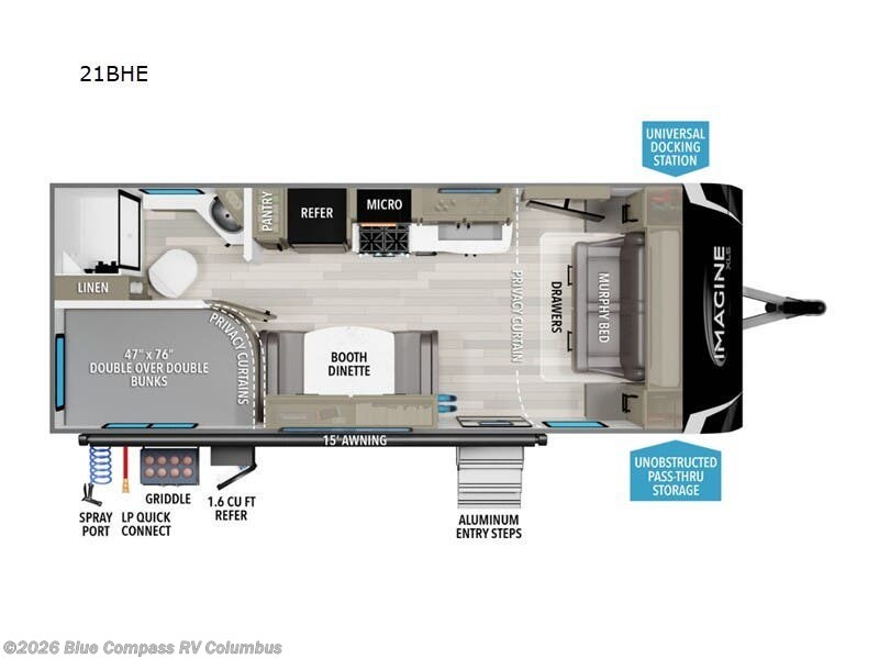 Used 2025 Grand Design Imagine XLS 21BHE available in Delaware, Ohio