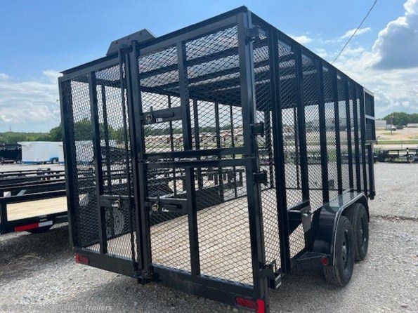 2024 East Texas Trailers 83X16 Trash Trailer 7K Barn Doors available in Decatur, TX