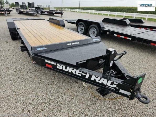 2023 Sure-Trac Implement 7 x 22 (19+3) Pro Series 17.6K Beam  Trailer available in Bainbridge, IN