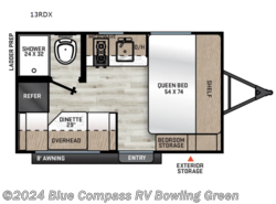 New 2025 Forest River Aurora Light 13RDX available in Bowling Green, Kentucky