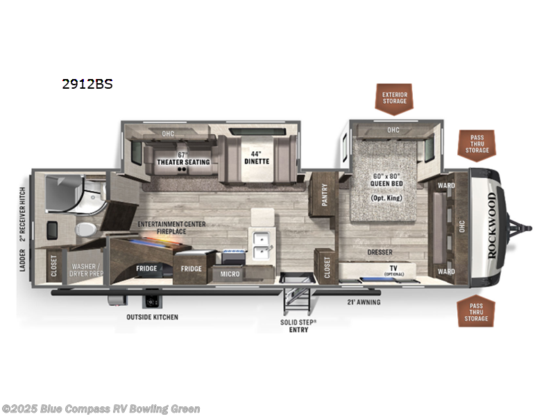 Used 2023 Forest River Rockwood Ultra Lite 2912BS available in Bowling Green, Kentucky