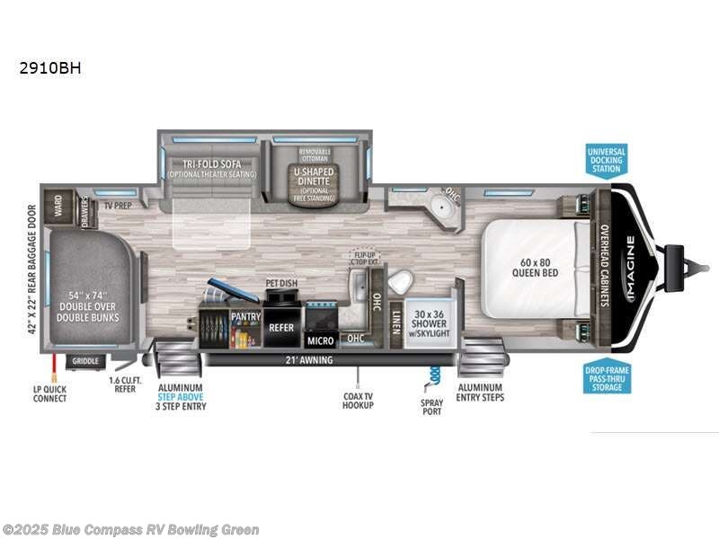 Used 2022 Grand Design Imagine 2910BH available in Bowling Green, Kentucky