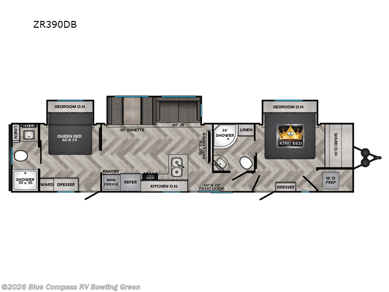 Used 2023 CrossRoads Zinger ZR390DB available in Bowling Green, Kentucky