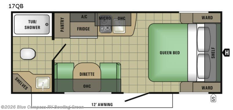 Used 2017 Starcraft Launch Mini 17QB available in Bowling Green, Kentucky