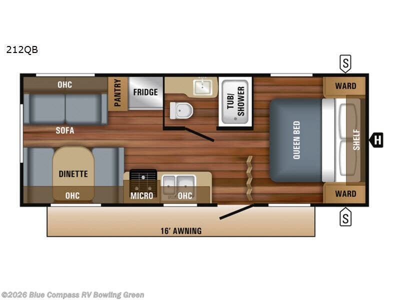 Used 2018 Jayco Jay Flight SLX 8 212QB available in Bowling Green, Kentucky