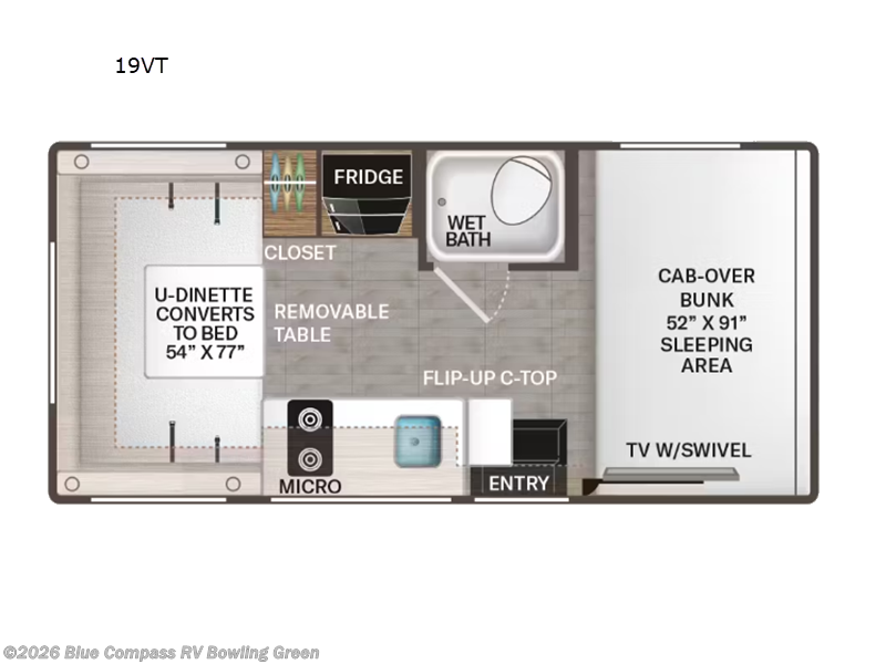 New 2026 Thor Motor Coach Geneva 19VT available in Bowling Green, Kentucky