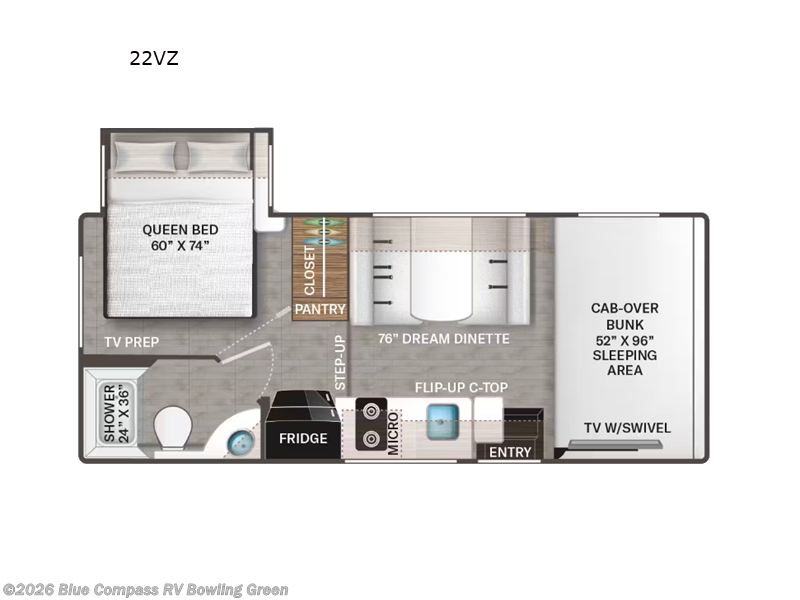 New 2026 Thor Motor Coach Geneva 22VZ available in Bowling Green, Kentucky