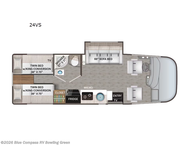 New 2026 Thor Motor Coach Geneva 24VS available in Bowling Green, Kentucky