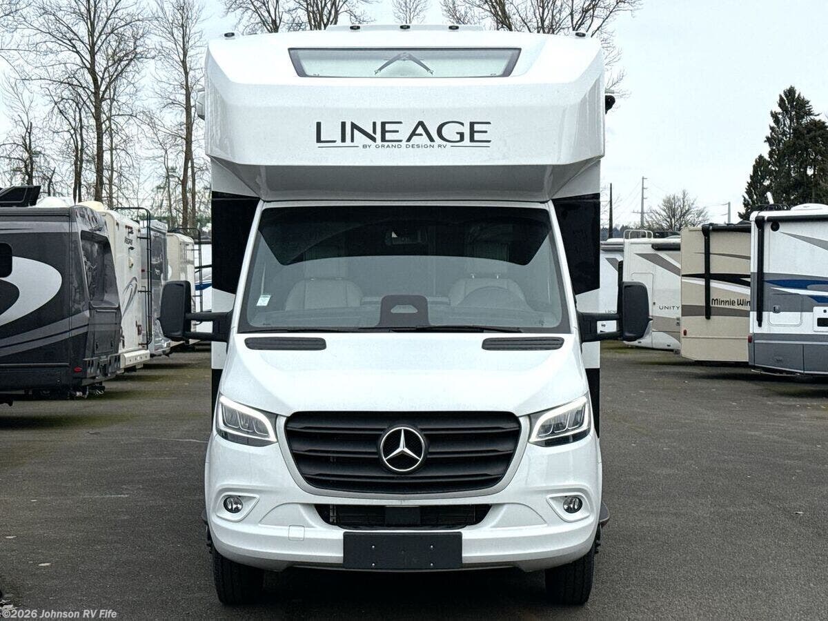 New 2026 Grand Design Lineage Series M FW 25 *Theater Seating *StarLink *Black Out Pkg available in Fife, Washington