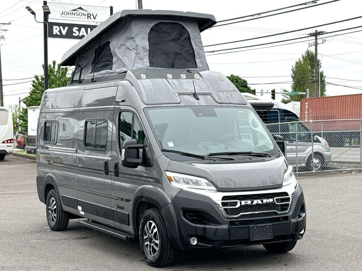 New 2027 Winnebago Solis 59P Pop Top *Generator *Sofa 6 Passenger available in Fife, Washington