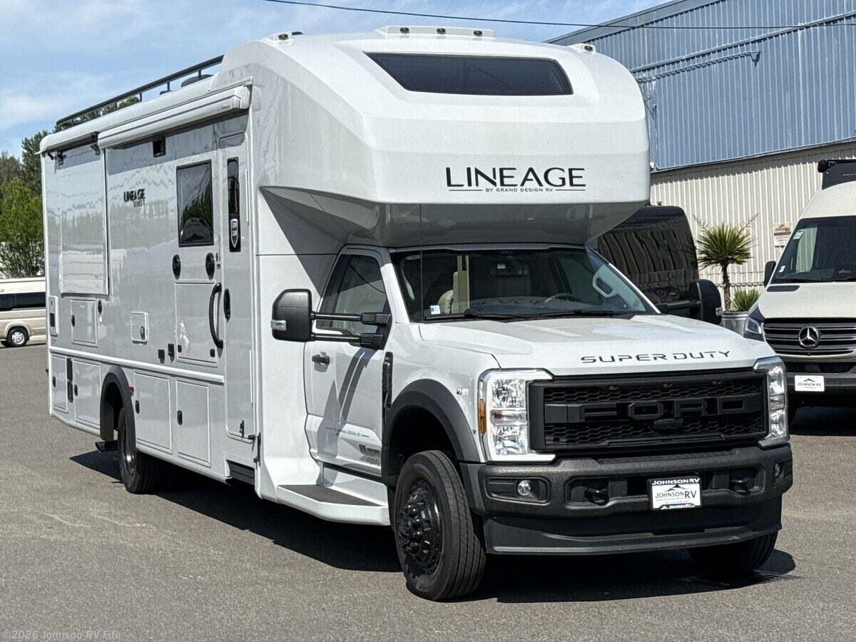 New 2026 Grand Design Lineage Super C Series F 31ZW *6.7L Diesel *4X4 *Washer/Dr available in Fife, Washington