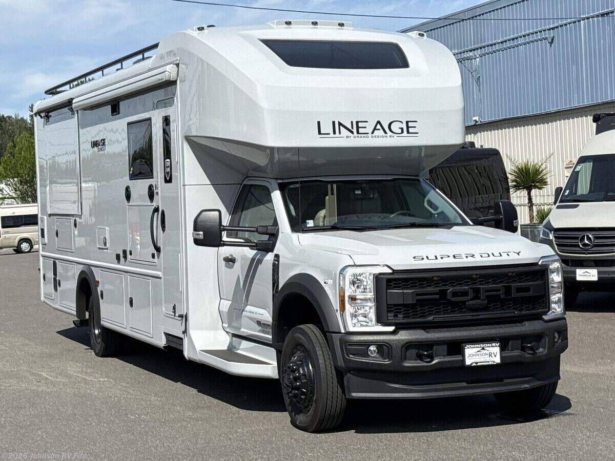 New 2026 Grand Design Lineage Super C Series F 31ZW *6.7L Diesel *4X4 *Washer/Dr available in Fife, Washington