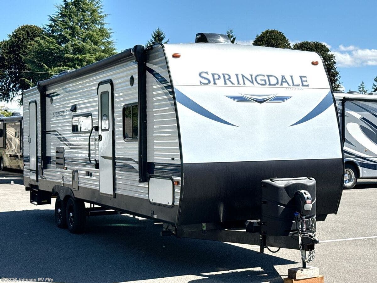 Used 2021 Keystone Springdale West 282BHWE available in Fife, Washington