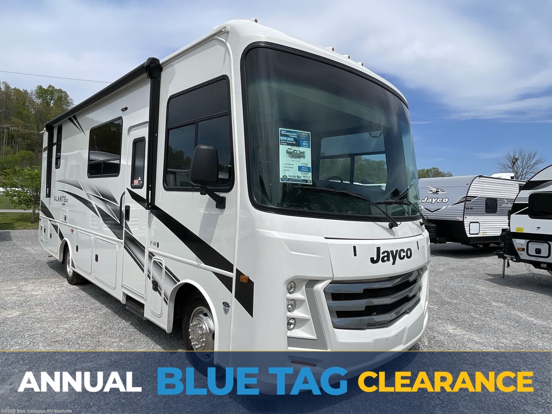 New 2025 Jayco Alante SE 27ASE available in Lebanon, Tennessee