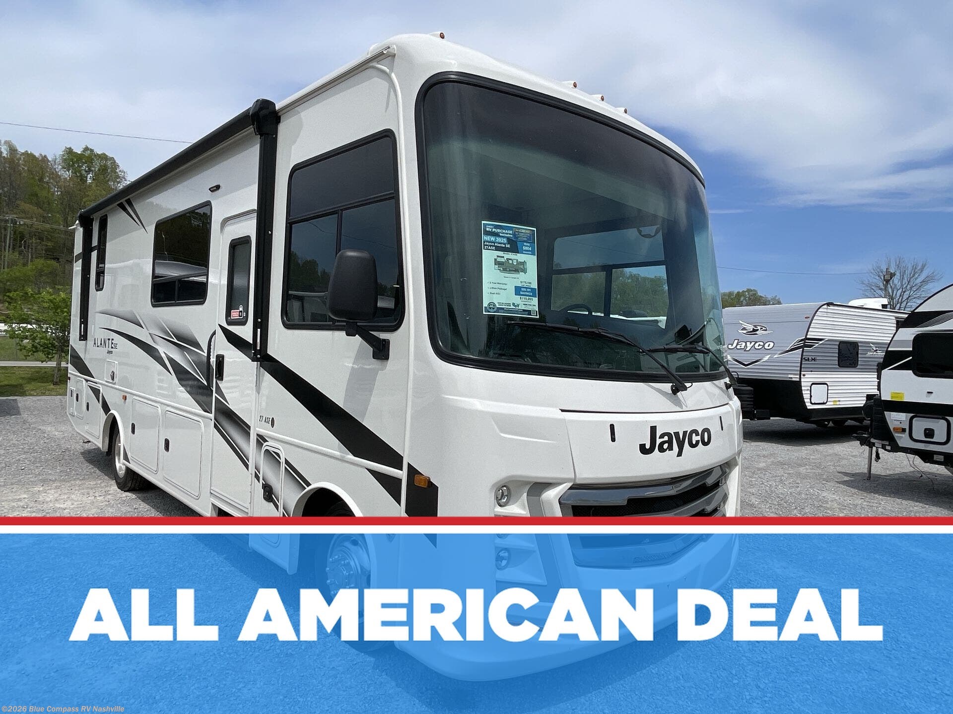 New 2025 Jayco Alante SE 27ASE available in Lebanon, Tennessee