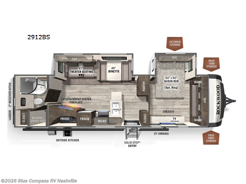 Used 2023 Forest River Rockwood Ultra Lite 2912BS available in Lebanon, Tennessee
