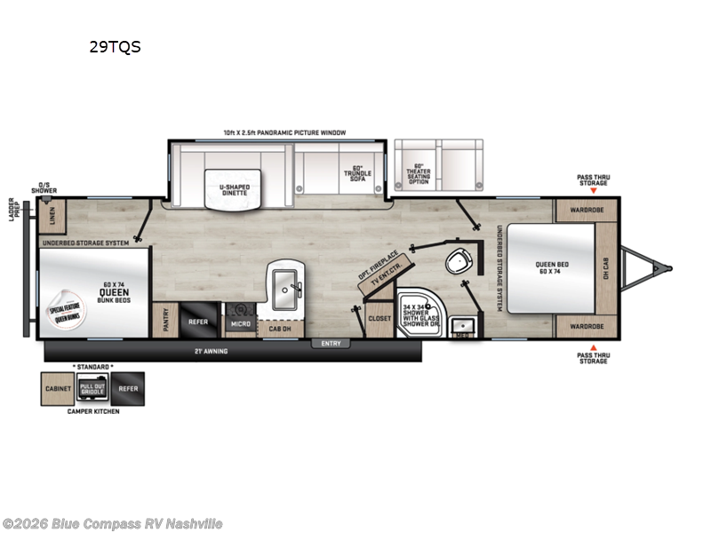 New 2026 Forest River Aurora 29TQS available in Lebanon, Tennessee