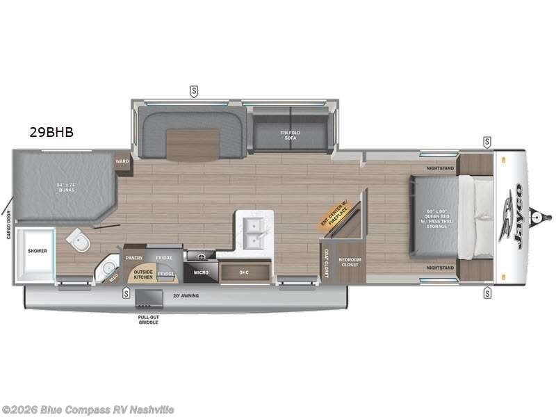 New 2027 Jayco Jay Feather 29BHB available in Lebanon, Tennessee