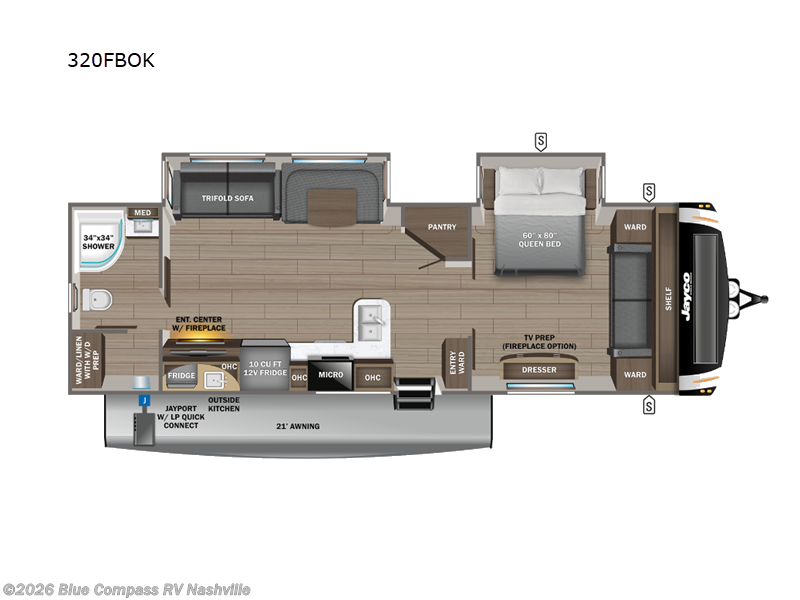 Used 2023 Jayco Eagle HT 320FBOK available in Lebanon, Tennessee