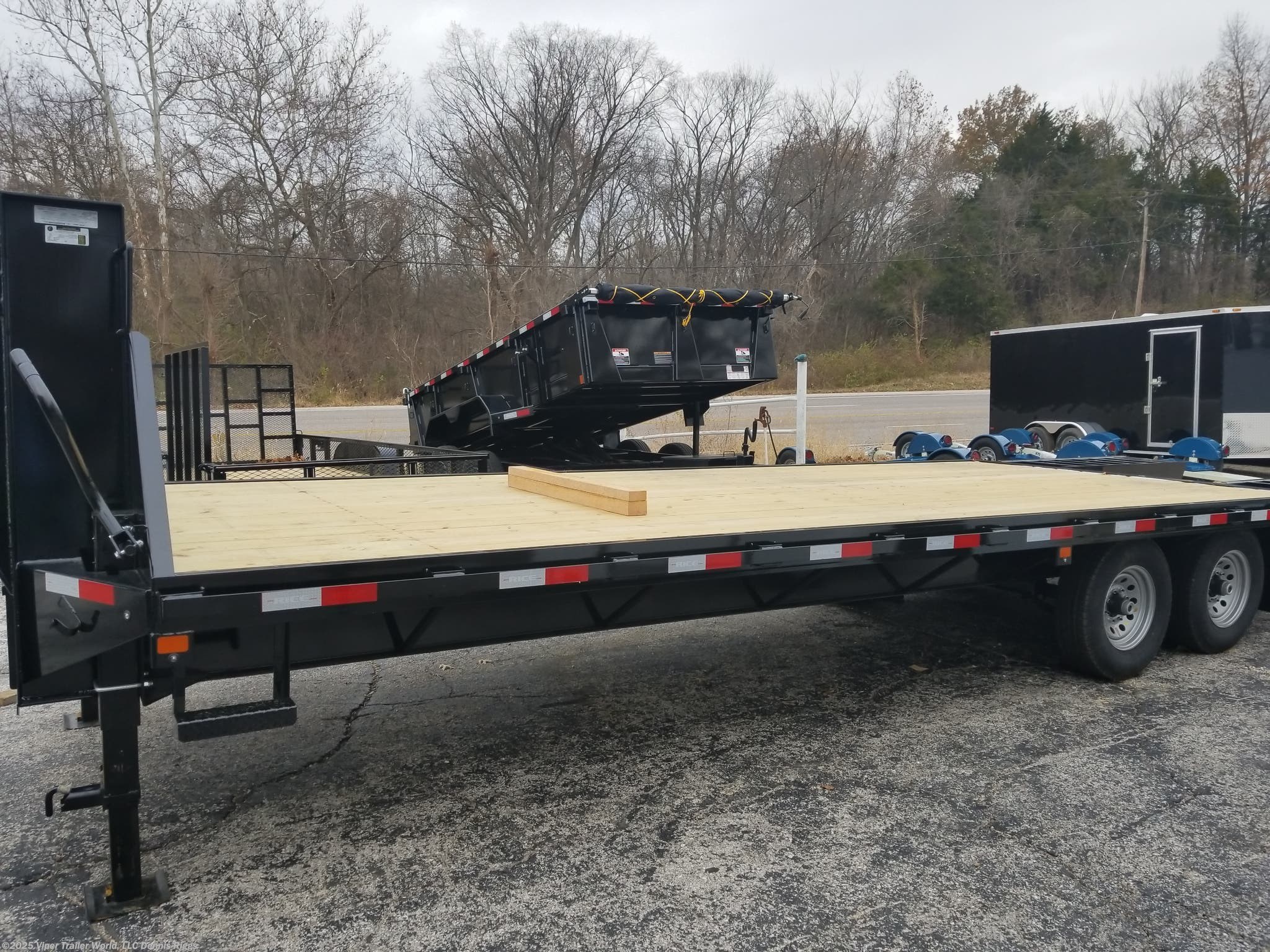 Deckover 2020 Rice Trailers • 102" x 20' +5' • Deckover • Gooseneck