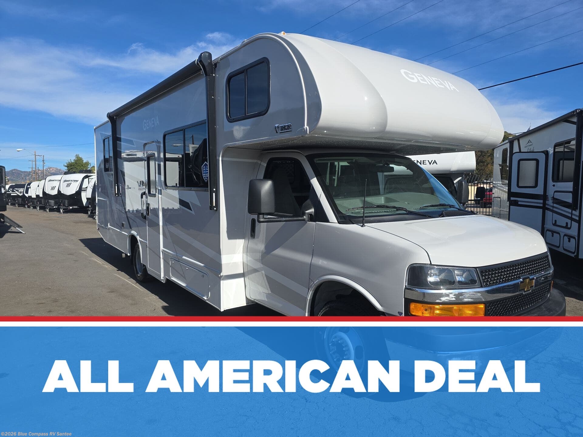 New 2026 Thor Motor Coach Geneva 28VZ Chevy available in Santee, California