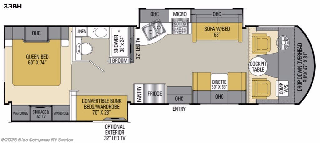 Used 2017 Coachmen Pursuit 33 BH available in Santee, California