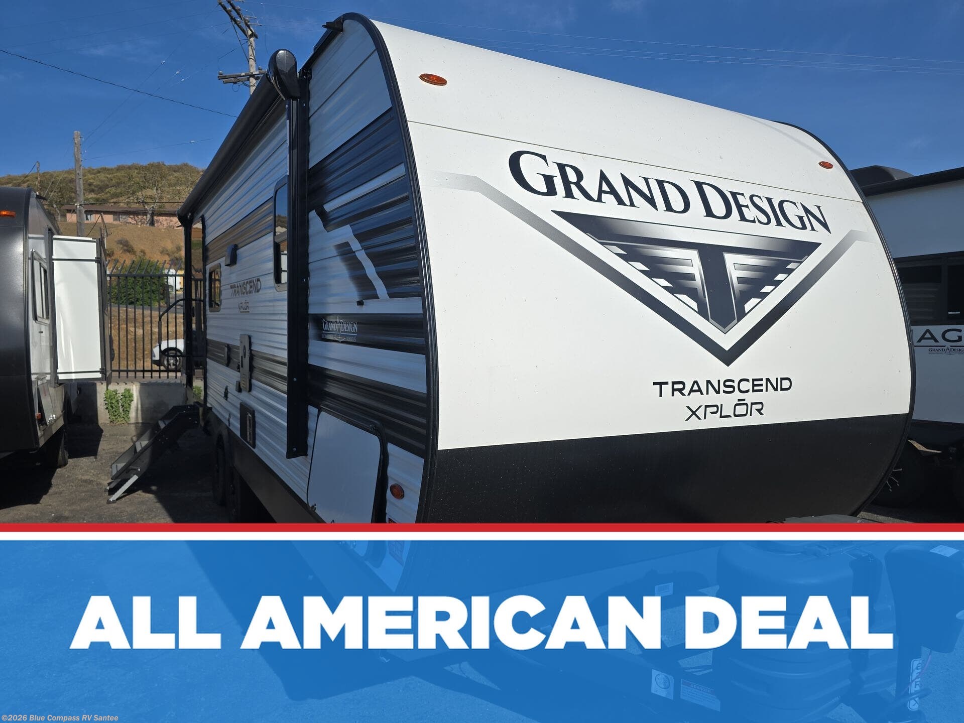 New 2026 Grand Design Transcend Xplor 22RBX available in Santee, California