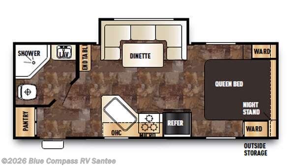 Used 2015 Forest River Cherokee Grey Wolf 21RB available in Santee, California