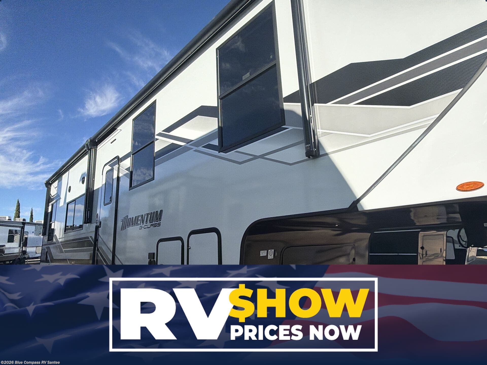 New 2027  Grand Design Momentum G-Class 325G by Grand Design from Blue Compass RV Santee in Santee, CA