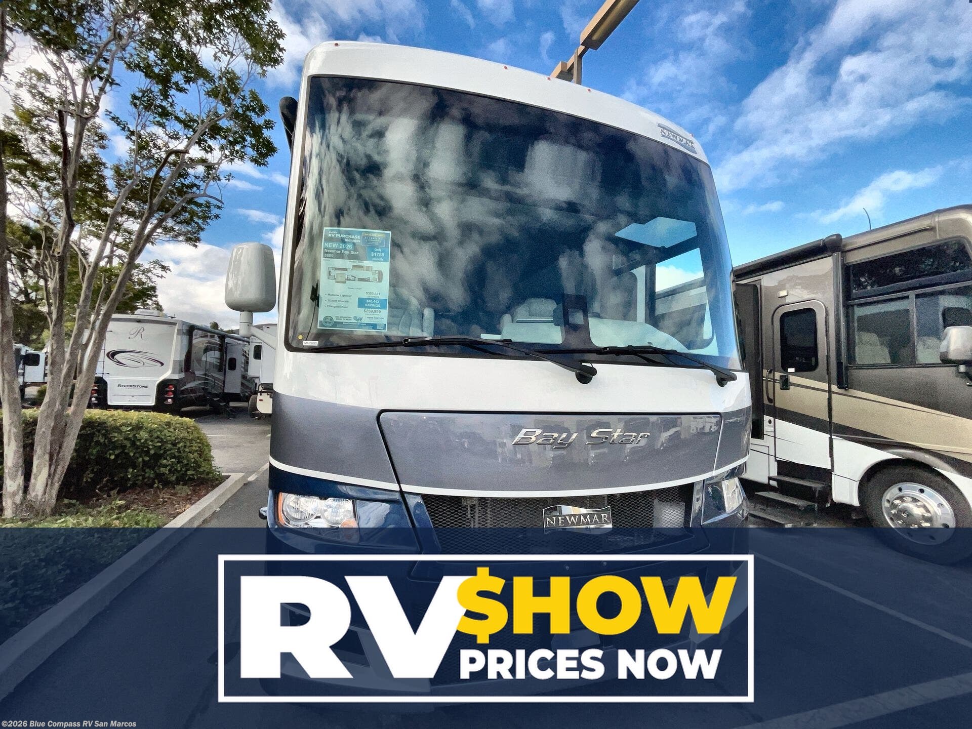New 2026 Newmar Bay Star 3609 available in San Marcos, California