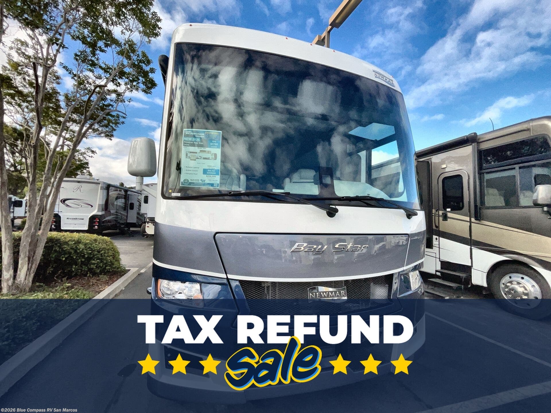 New 2026 Newmar Bay Star 3609 available in San Marcos, California